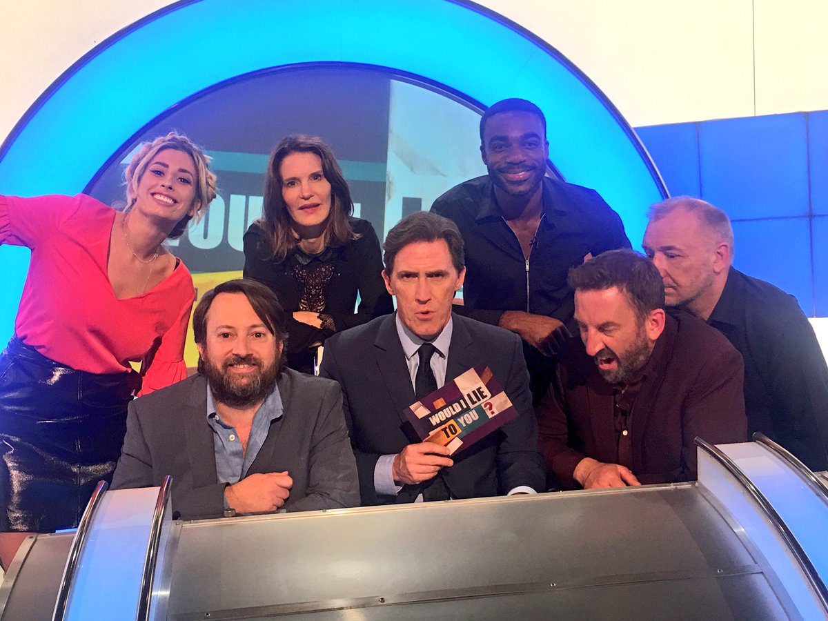 StaceySolomon's tweet photo. Tonight was EVERYTHING... @LeeMack @RobBrydon @RealDMitchell @RealBobMortimer @susie_dent @OreOduba 💛 @WILTY_TV https://t.co/yZssbhZusG