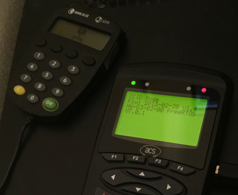 🥝🏳️🌈 Benjamin Delpy (@gentilkiwi) on Twitter photo Wow, thank you <a href="/SmartCardReader/">Advanced Card Systems Ltd.</a> to let me have a funky terminal/reader with my nickname as firmware codename 😁 #kiwi Wow, thank you <a href="/SmartCardReader/">Advanced Card Systems Ltd.</a> to let me have a funky terminal/reader with my nickname as firmware codename 😁 #kiwi