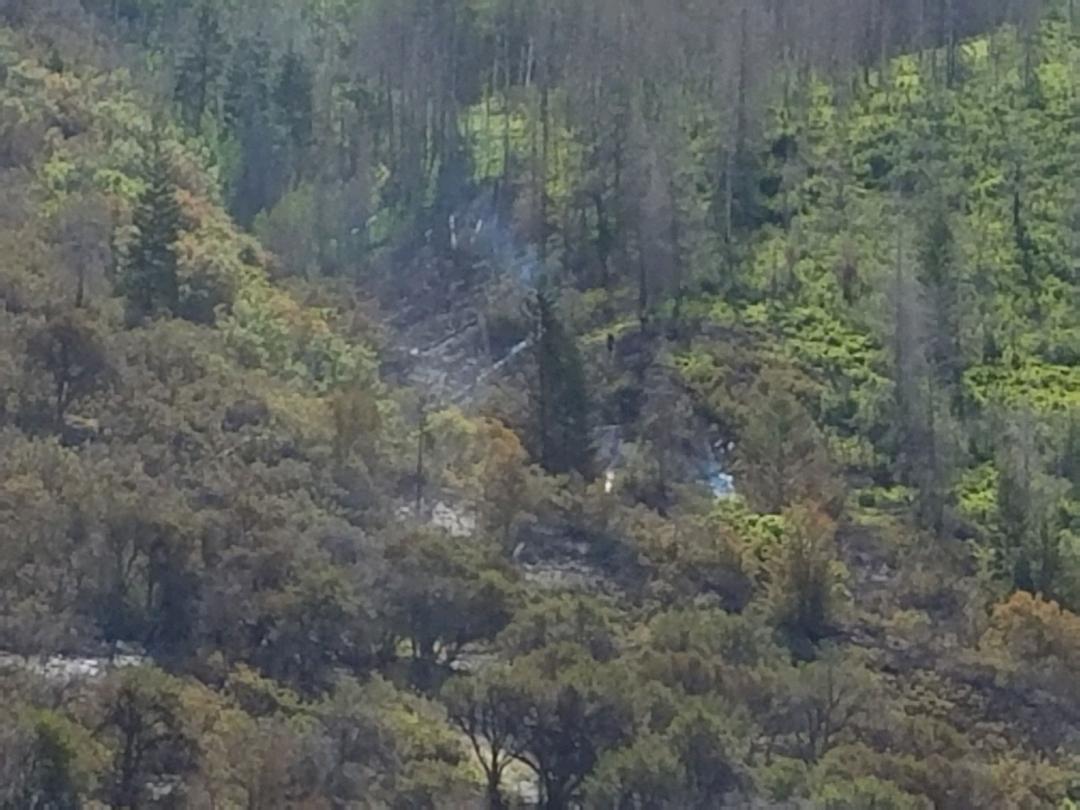 UWCNF's tweet photo. #uwcnf #WaterTowerfire 397acres 60%contained fire intensity is very low Some smoke is visible #LonePeakWilderness fire is being monitored https://t.co/GuemWMbMi2
