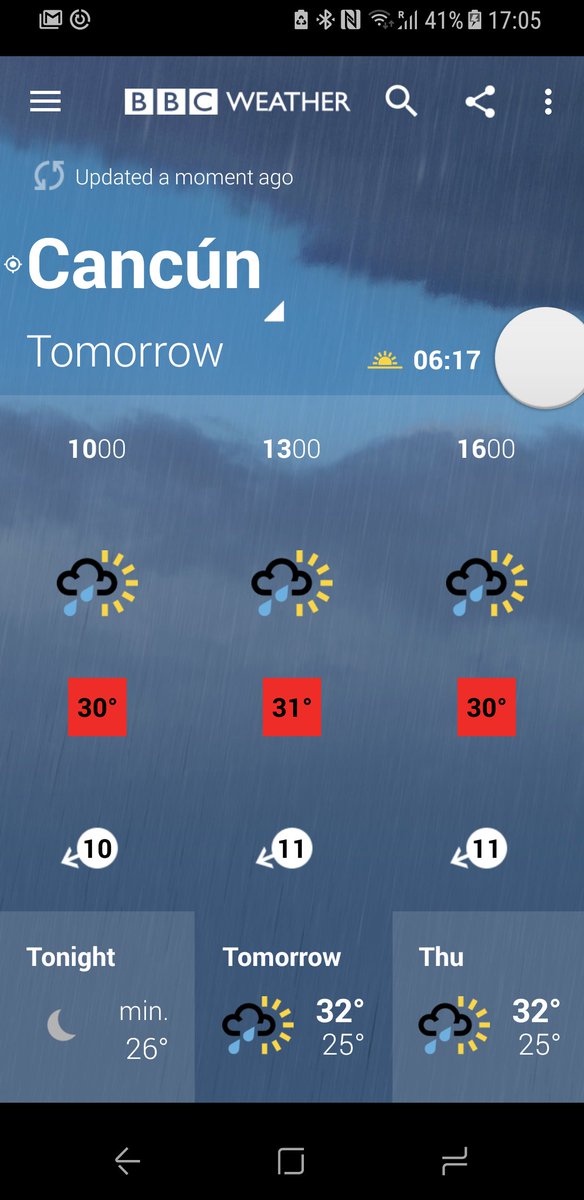 desburke31's tweet photo. Been here over a week now and ur forecasts have been totally wrong every day! @bbcweather https://t.co/vOXnhJUCaL