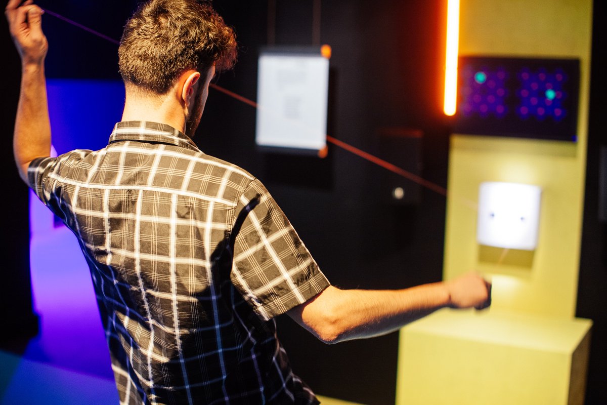 tcddublin's tweet photo. Have you checked out the @SciGalleryDub Sound Check exhibition yet? #TrinityNow https://t.co/IeL7IlV0Dr https://t.co/GO0W6YLSsm