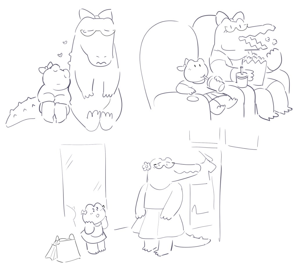 some old doodles of me n my wife........ she's leavin on a short trip today and i'm a baby and miss her already 