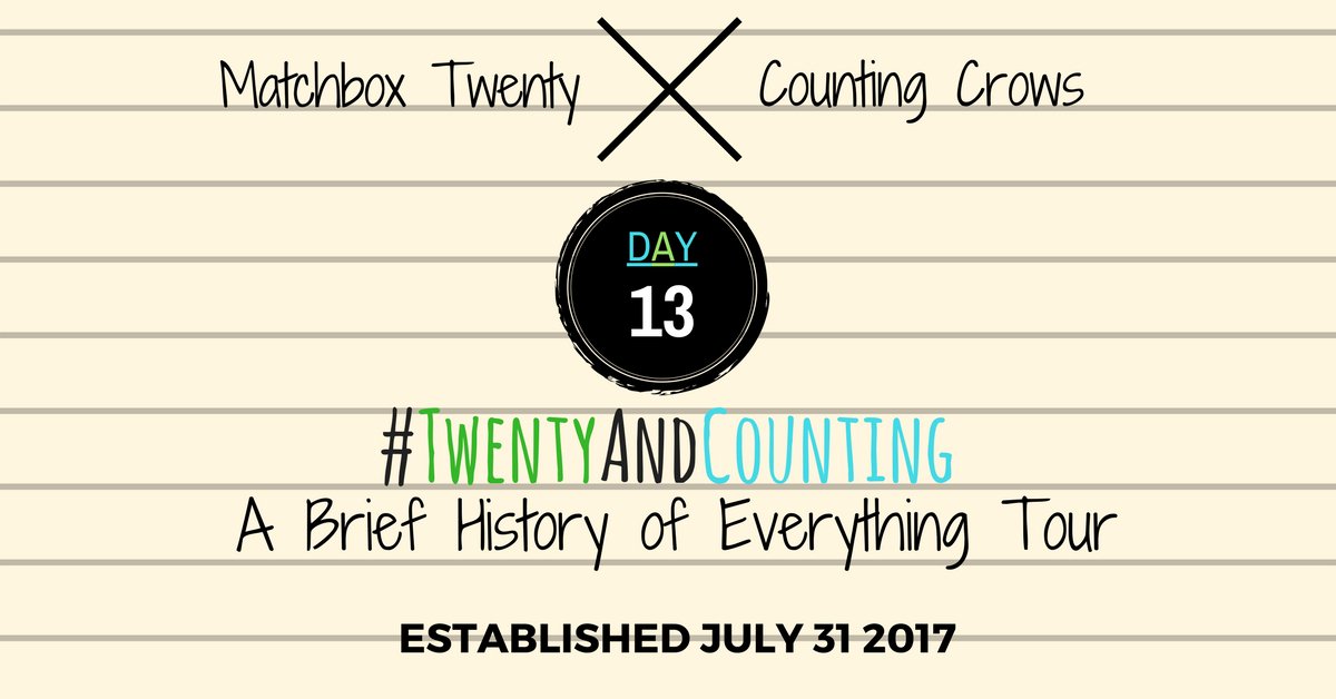 LiveNation_LA's tweet photo. #TwentyandCounting the days til we #MashUpTheClassics w @MatchboxTwenty & @CountingCrows on 7/31 at @theforum 4 tix: https://t.co/MStEIGpSpp https://t.co/zzRYYarkOD