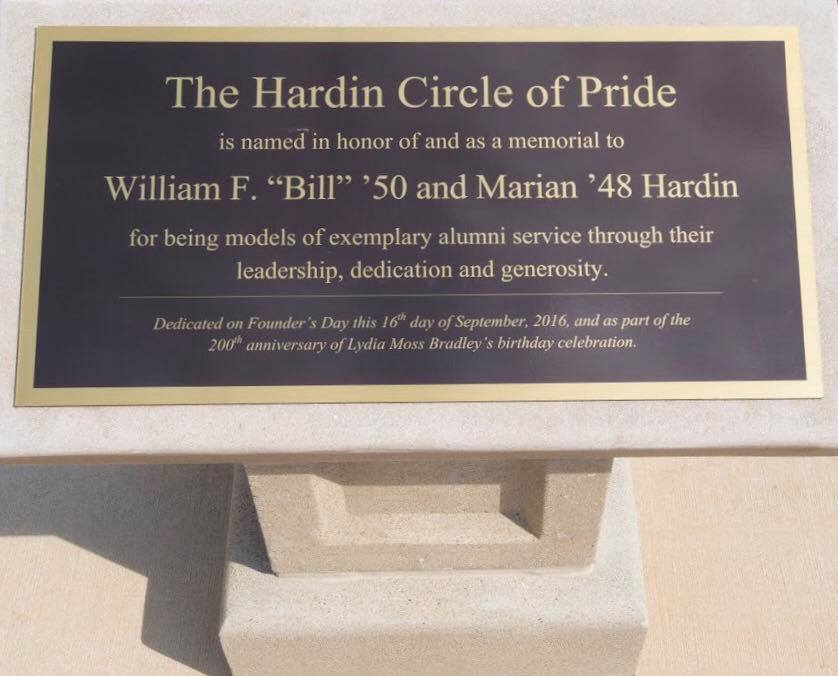 BradleySigs's tweet photo. Happy birthday to Significant Sig, Bill Hardin, BRADLEY ’50! His great legacy remains in the Hardin Circle of Pride. All honor to his name. https://t.co/7igOLHA3Xv