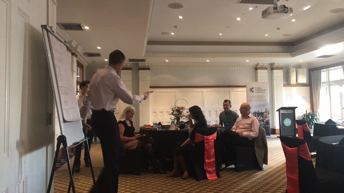 CoogeeChamber's tweet photo. Getting sales training process in business is critical in growth - Andrew Laurie @ActionCOACH #coogee #business https://t.co/hK72fgHUqq
