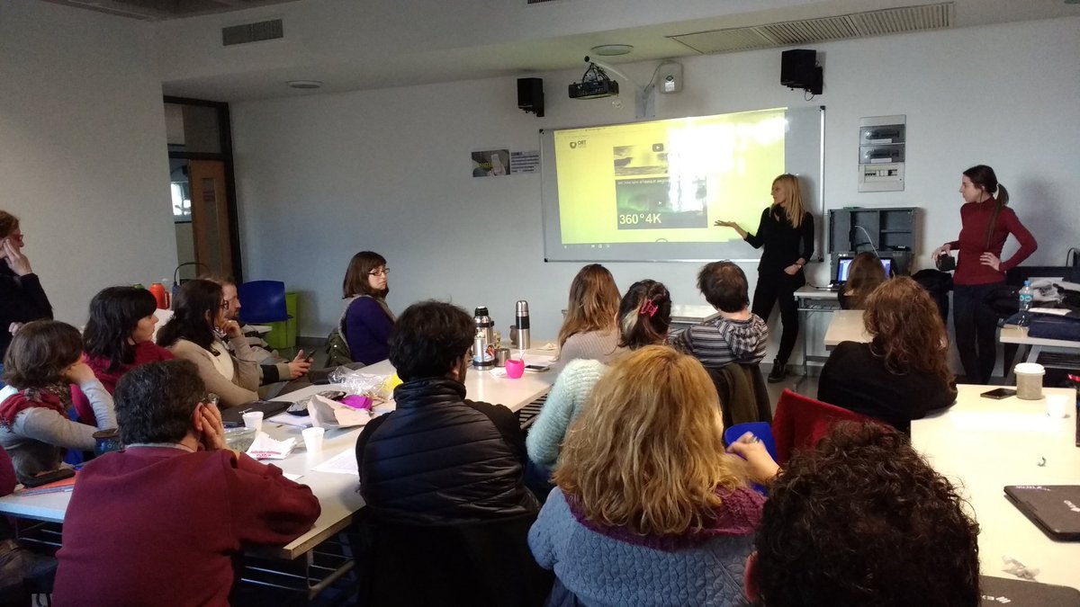 ort_crea's tweet photo. Docentes de Ciencias Sociales  de @ORTArgentina  compartiendo sus Unidades Didácticas Virtuales desarrolladas en @ort_crea https://t.co/44OFJSYKMC