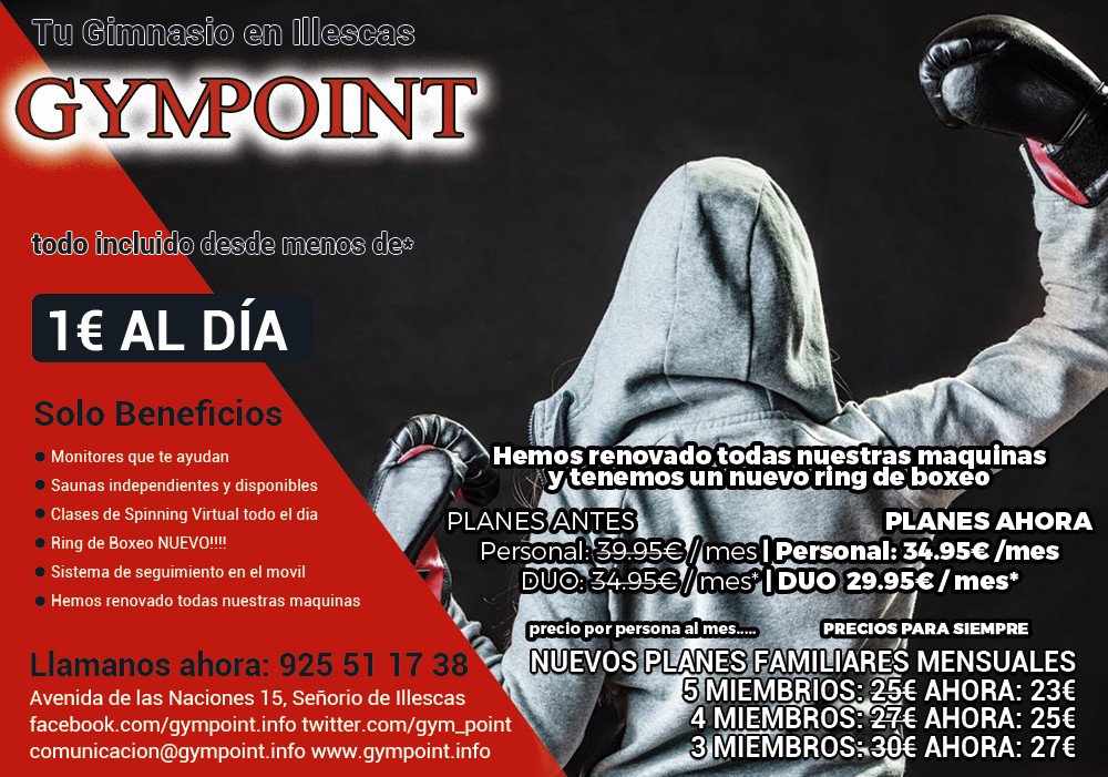 Gimnasio Gym Point tweet media