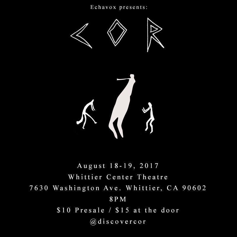 discovercor's tweet photo. One month till opening night! Presale tickets available from any cast/crew member, or contact us via email [discovercor000@gmail.com] https://t.co/UJRihLlJh7