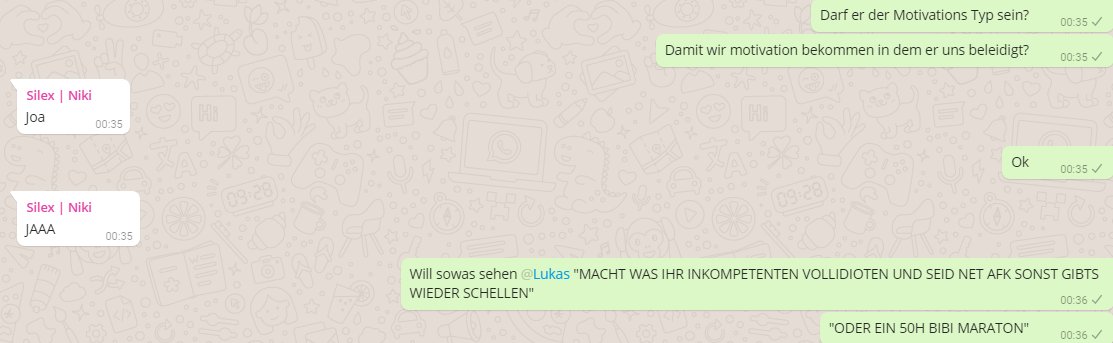 PSCGawTeam's tweet photo. @FanvonKilla ist ab Heute in der Admin Whatsapp Gruppe unser Motivations Typ.
Auf eine gute Teamarbeit! https://t.co/Kfjiroagzm