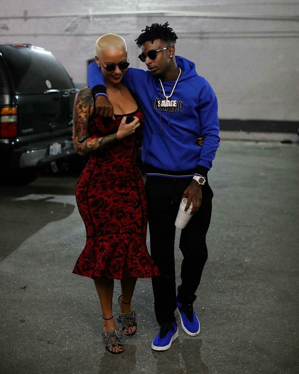 cloudmateblog's tweet photo. Issa thing #21savage x #AmberRose 

#cloudmate #storm https://t.co/pgKuVH8bNe