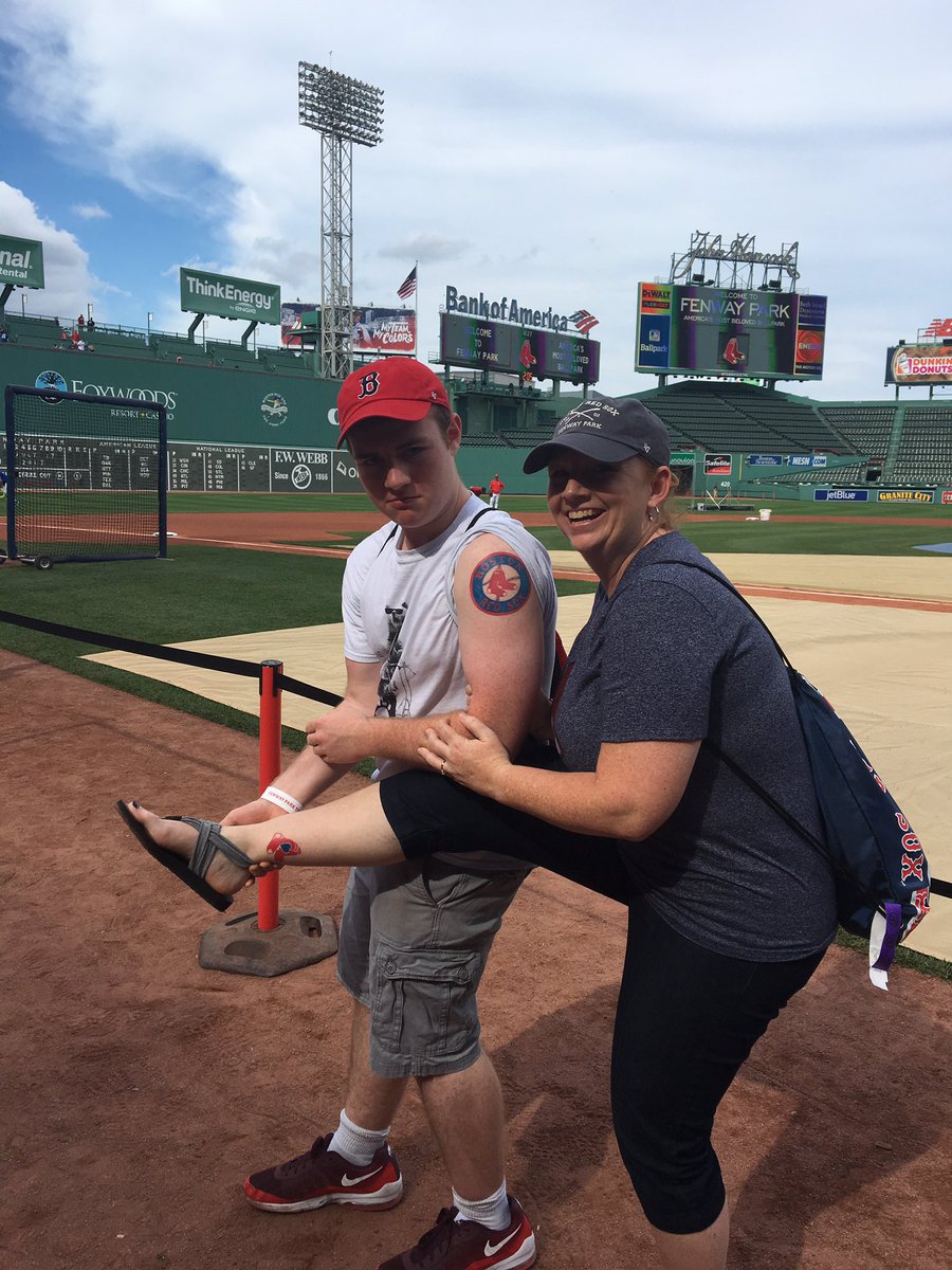 missy_doodle's tweet photo. Showing off our new ink... #MyFenway #TrueFandom https://t.co/8O9cnVaCCY