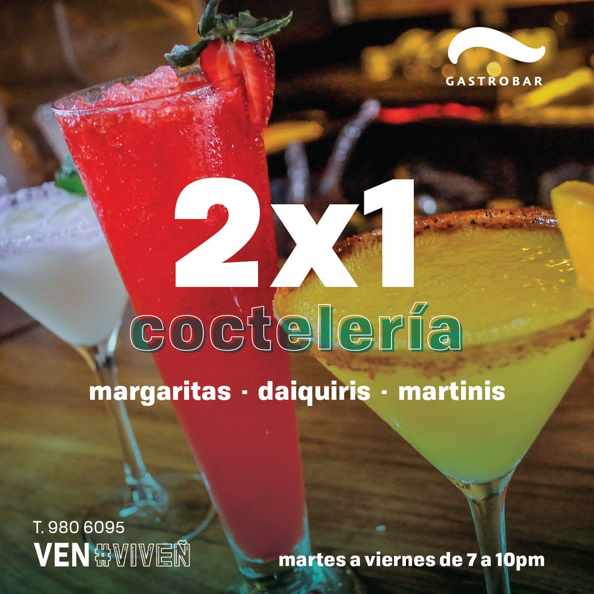 GastroBarMx's tweet photo. Te esperamos a partir de las 7pm.Reserva al 9-80-60-95 Ven y #ViveÑ #Gastrobar #BocaDelRio https://t.co/yAfUqzaJpf