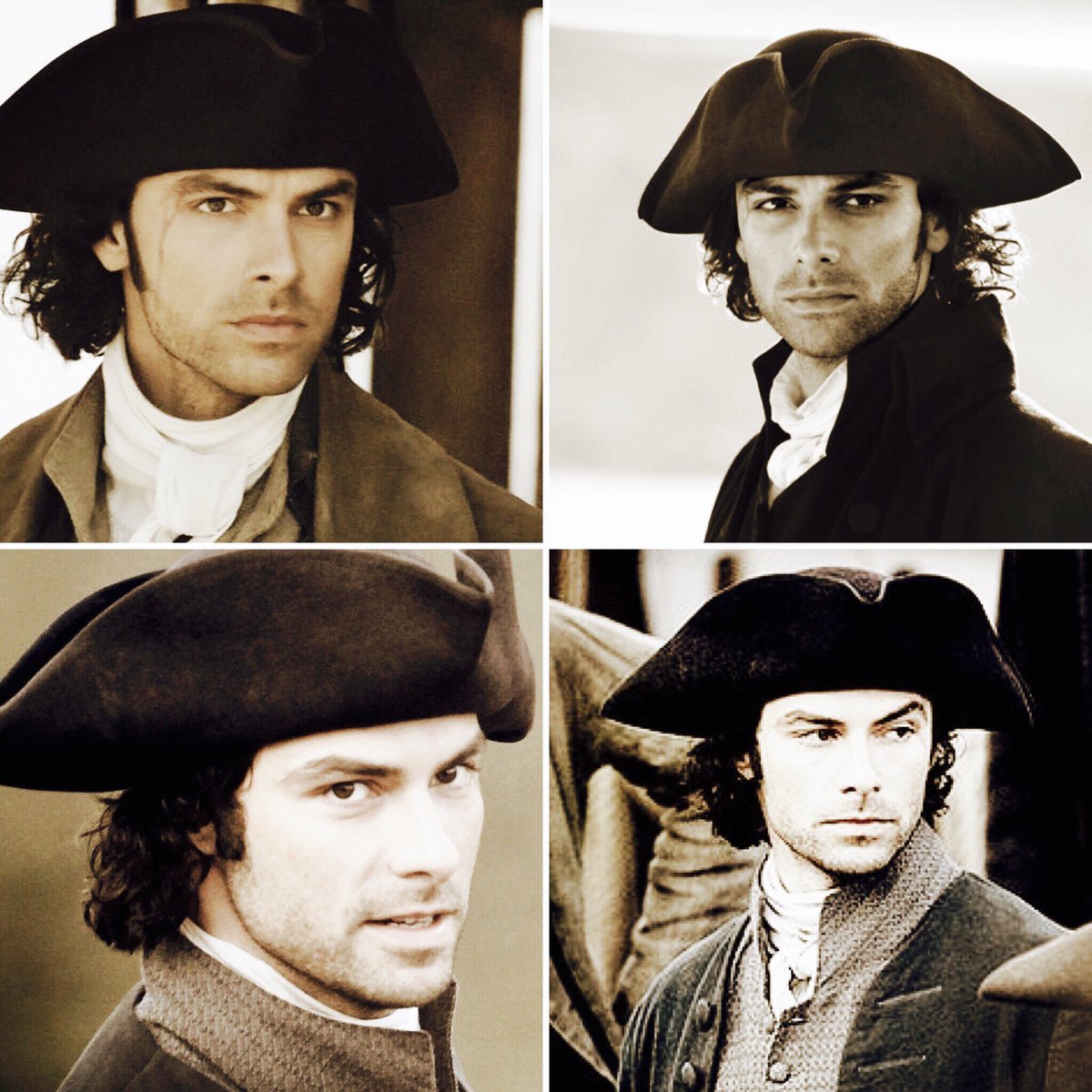 NicoleJenn1217's tweet photo. In all the #OIFF2017 excitement, I nearly forgot #TurnerTricornTuesday 😀 #AidanTurner #Poldark 😍 https://t.co/KHBDNgRpdi