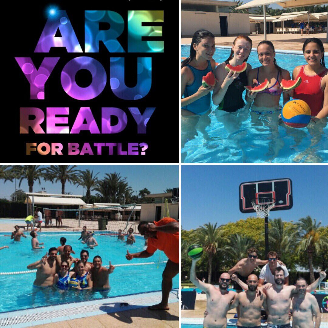 WPTourESD's tweet photo. Are you ready for battle? Mañana a las 12h adjudicación de la 2ª Sede. #waterpolo #socialsports  #wpfriends https://t.co/D5Gy5i5ZlY