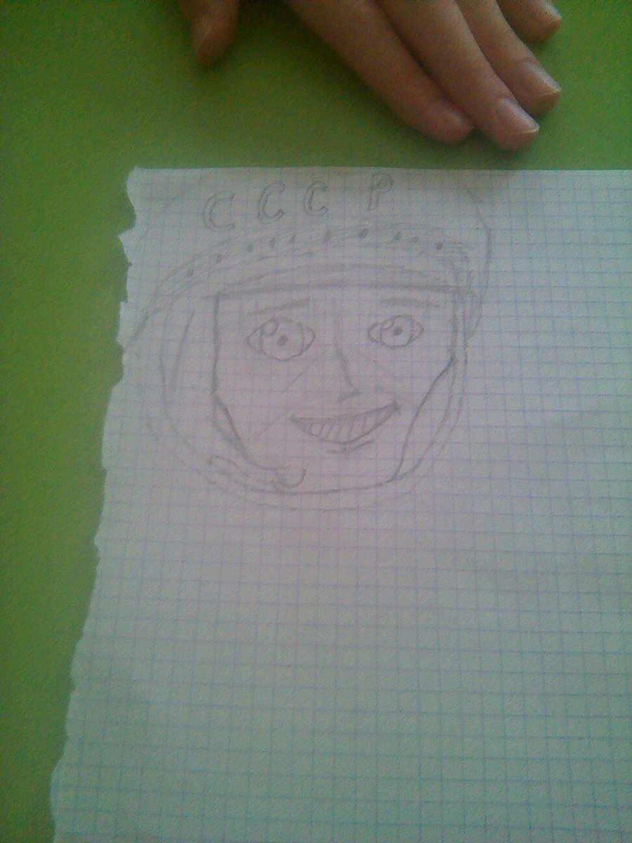 DethcoreBoy's tweet photo. *Когда изо совпало с днём космонавтики*
#Аниме #Гагарин #ТопРисунок https://t.co/6GV5AwnDDp