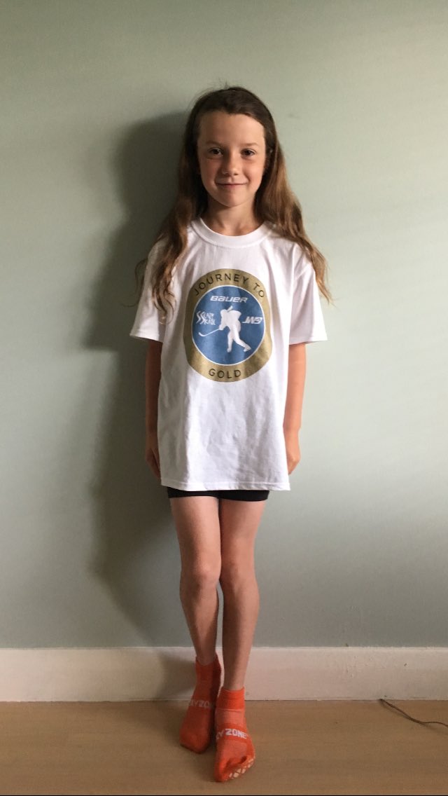 sandibates's tweet photo. Zoey is loving the @JourneyToGold9 camp she is in this week. #HockeyGirl #HardWork #MakingFriends #HockeyLife #ScarySkate https://t.co/3YTIexm6UD