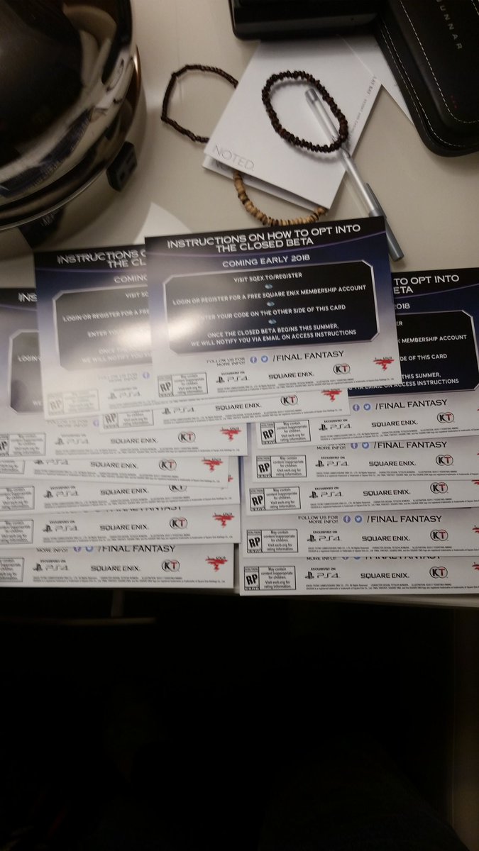 Next code giveaway will be at 9pm today for #FinalFantasyDissidia closed beta. Be sure to Follow and RT. Like tweets for greater chance