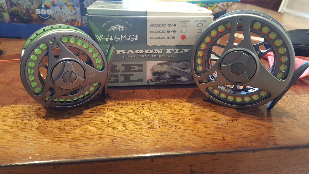 5280Fishing1's tweet photo. Picked up a couple new reels today from eagle claw. 3/4 wt and a 7/8 wt
#5280Fishing #flyfishingislife #5280flyfishing #eagleclaw https://t.co/3JBvm6vXZf