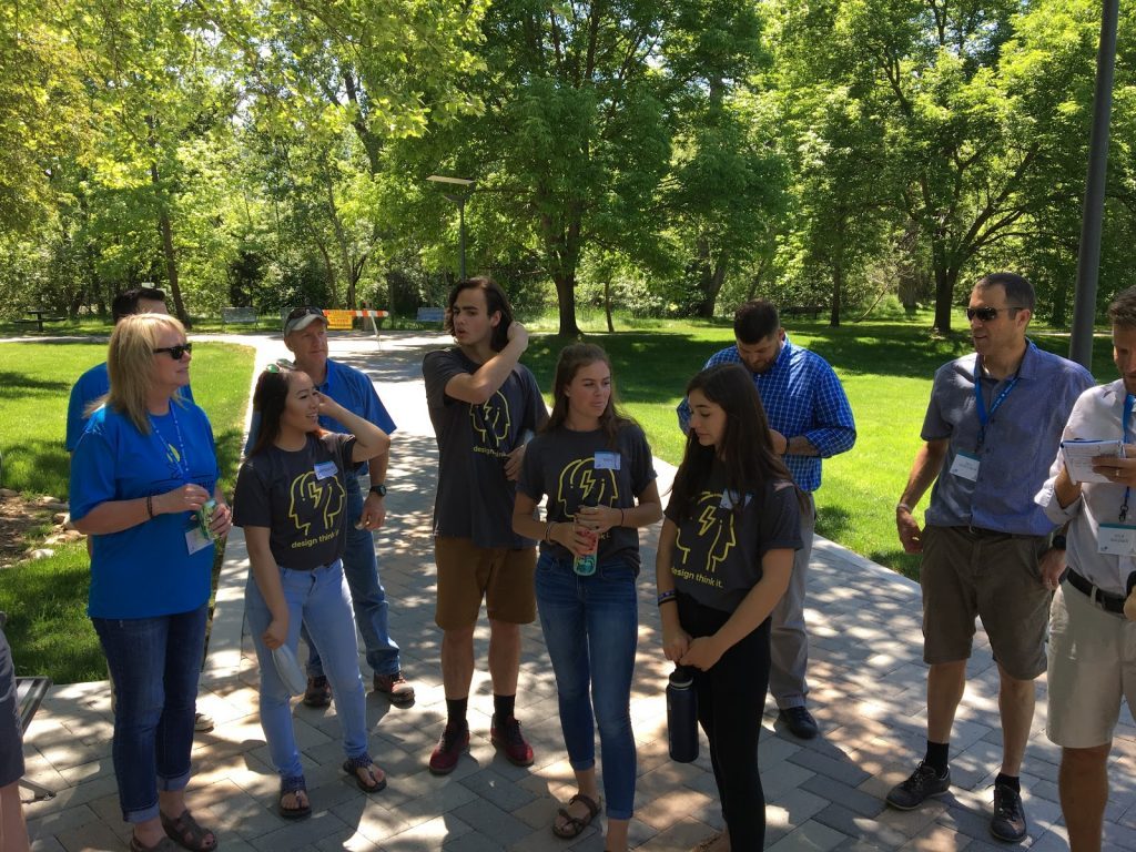 Getting_Smart's tweet photo. Take a walking tour of downtown Boise from your chair on today's podcast https://t.co/PwL3XYHocU #PBE #LXSummit @juliaffreeland @DonnellKay https://t.co/yEVgTx3V6j