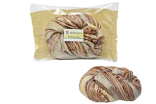 もぐナビ もちもちマーブル仕上げ セブン もちもちチョコパン はどこから食べてもチョコ T Co Esna3zefbf 今週発売の新作パン セブンイレブン セブン もちもち チョコパン