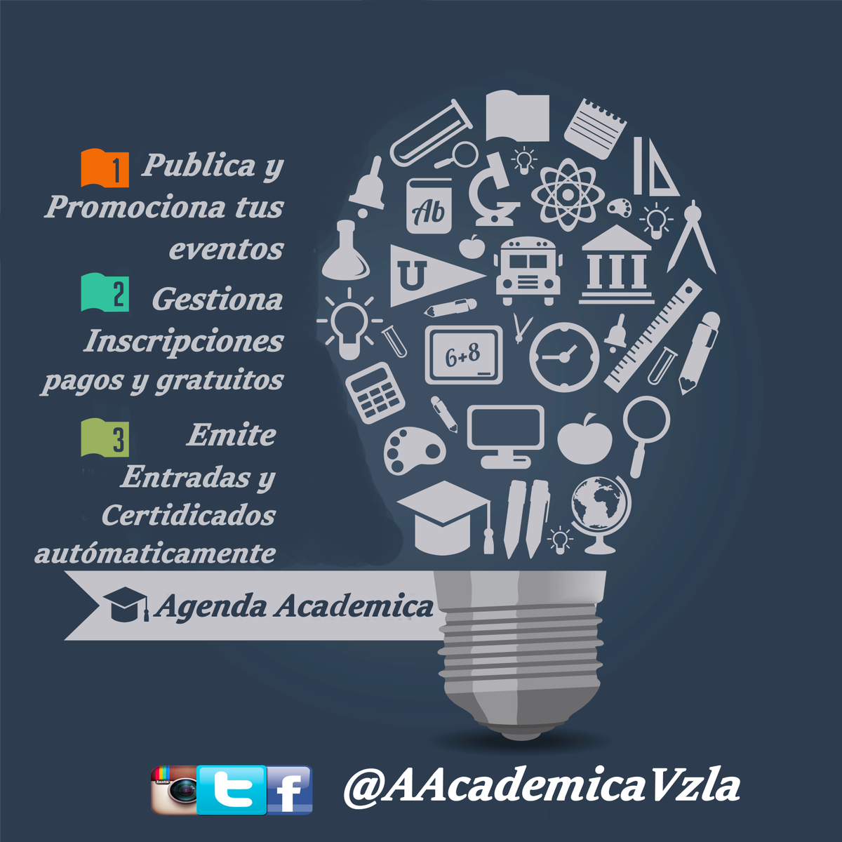 AAcademicaVzla's tweet photo. ¿Todavía no has publicado tu evento en nuestra plataforma #Gratis ? Entra a https://t.co/7U8w5Nhomu  #Cursos #Congresos #Talleres #Formacion https://t.co/zZ7Um4C9Xd
