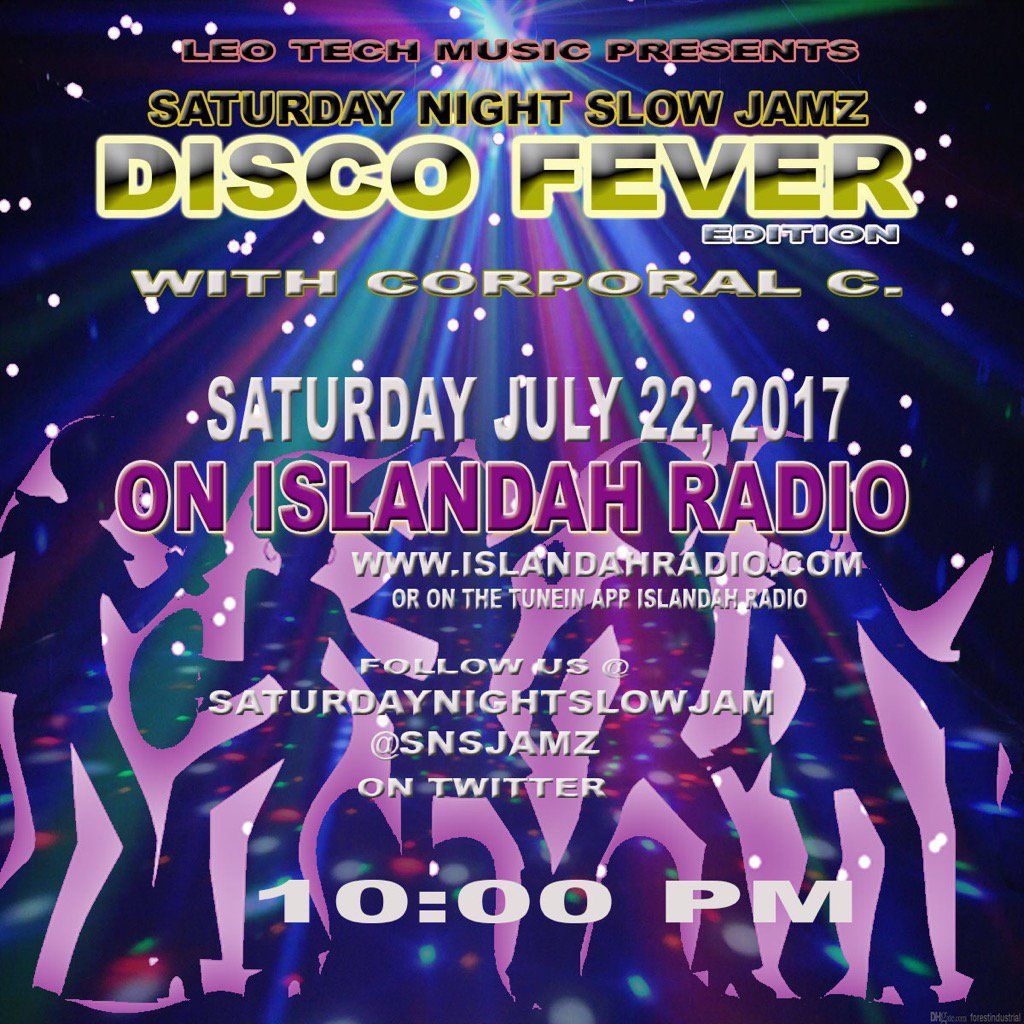 SNSJAMZ's tweet photo. This Saturday night grab your 70's Party Gear &amp; join us for some DISCO FEVER!!! https://t.co/tVKeO5yYQl