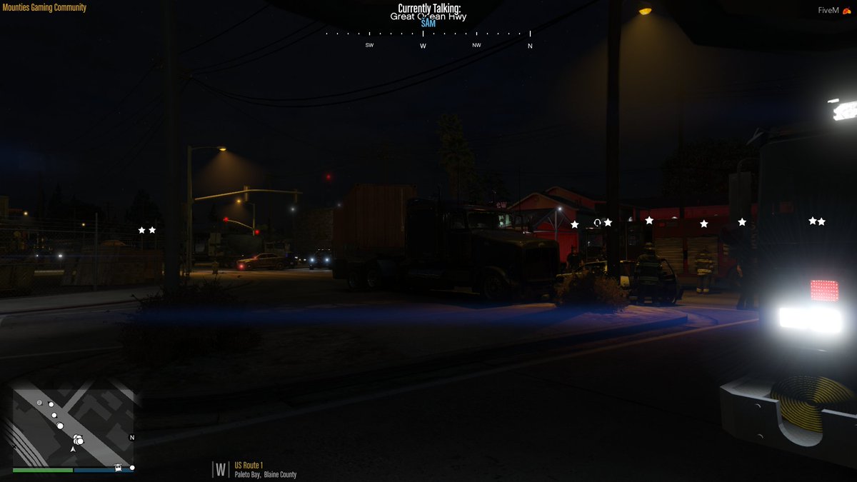 MG_Brock's tweet photo. SAPP &amp; SAFE on scene of an serious MVA. 3 persons injured and transported to hospital. @MG_SAPP  @MG_SAFE @MountiesGaming https://t.co/6B1FU7d4PI