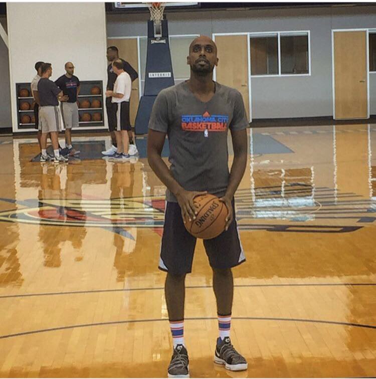 JohnnyBerhane's tweet photo. Amazing experience! Thanks @okcthunder https://t.co/WpIXGCgSBp
