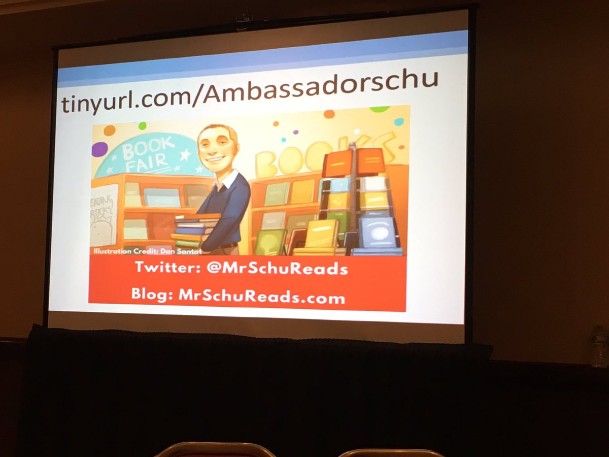 Thank you <a href="/MrSchuReads/">John Schu</a> for sprinkling so much book love on my <a href="/FSU_PALS/">FSU University PALS</a> teachers. We are all wishing you a speedy recovery! #ReadingSummit