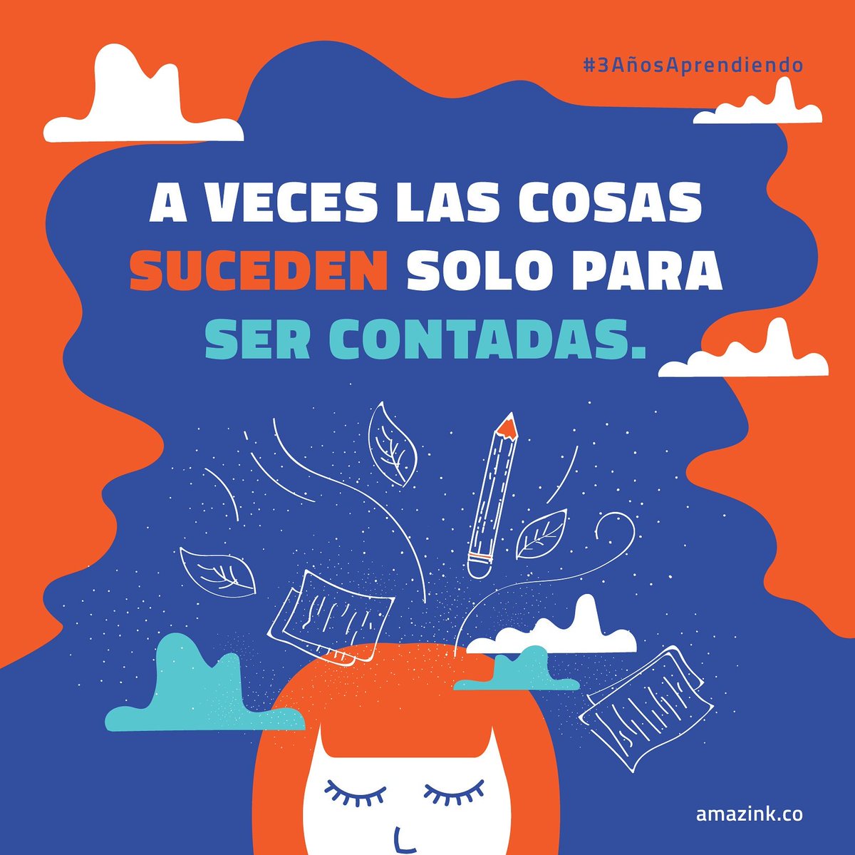 AmazinkStudio's tweet photo. Y en Amazink nos encanta coincidir con estas historias para dibujarlas #3AñosAprendiendo #3AñosAmazink https://t.co/LBWu1OatZE