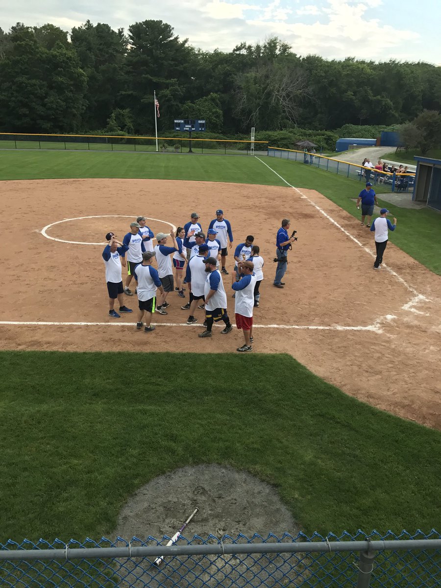 wheaton_EP's tweet photo. The 🏆makes its return back to @wheaton with a thrilling 14-13 win over @NortonMaPolice &amp; Fire! Great job all! S/O to @dhanno for the fun! https://t.co/GRq1HsyZF0