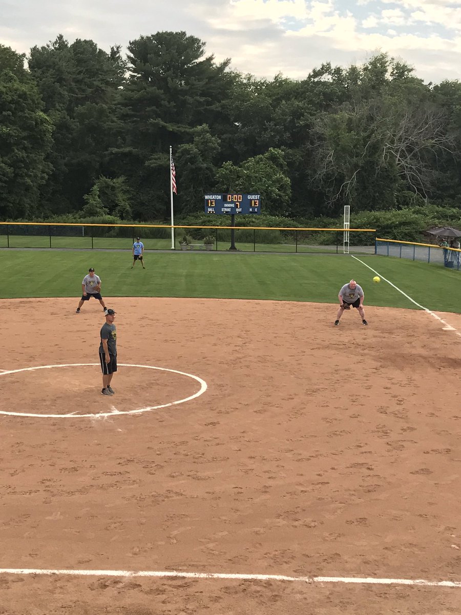 The 🏆makes its return back to <a href="/wheaton/">Wheaton College (MA)</a> with a thrilling 14-13 win over <a href="/NortonMaPolice/">Norton Police Dept.</a> &amp; Fire! Great job all! S/O to <a href="/dhanno/">DerHanno</a> for the fun!