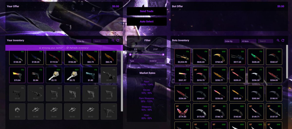 CSGOTrade tweet media