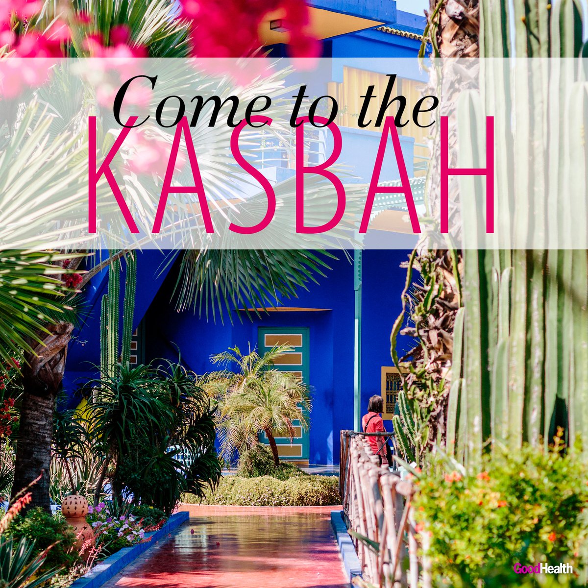 GoodHealthMag's tweet image. Dream of going to Morocco? Don't miss our special travel guide to this vibrant, cosmopolitan country in the August issue.