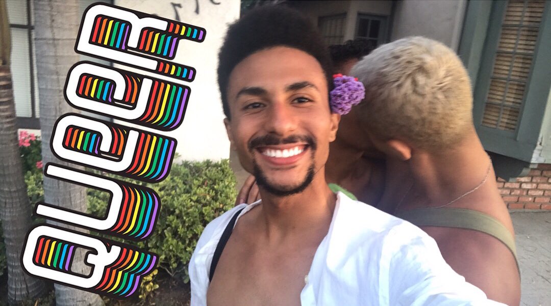 thelastlunarian's tweet photo. Only because I'm feeling gay af rn #queerbomb #happypride #gobestfriendthatsmybestfriend #lmao https://t.co/IOFgRd3n0l