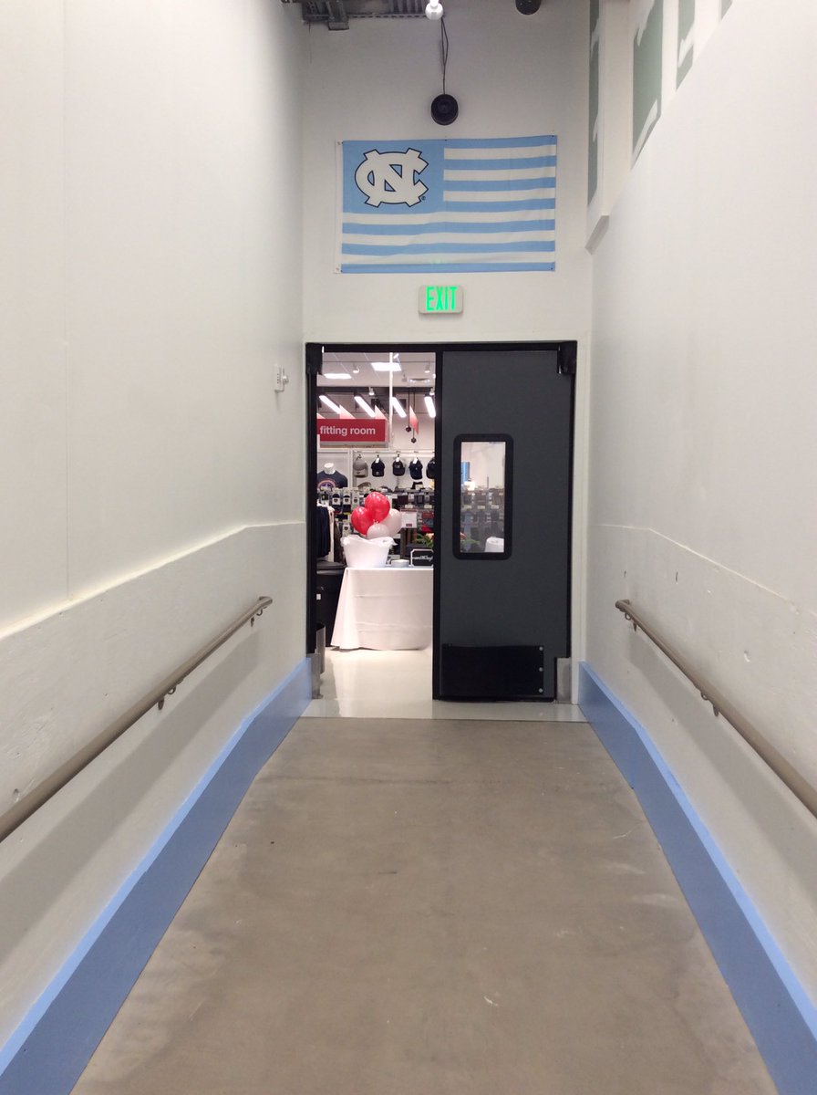 There seems to be a theme in this town - even the <a href="/cvspharmacy/">CVS Pharmacy</a> team knows the color of the day!  #CarolinaBlue #WeAreUNCTarget #localization