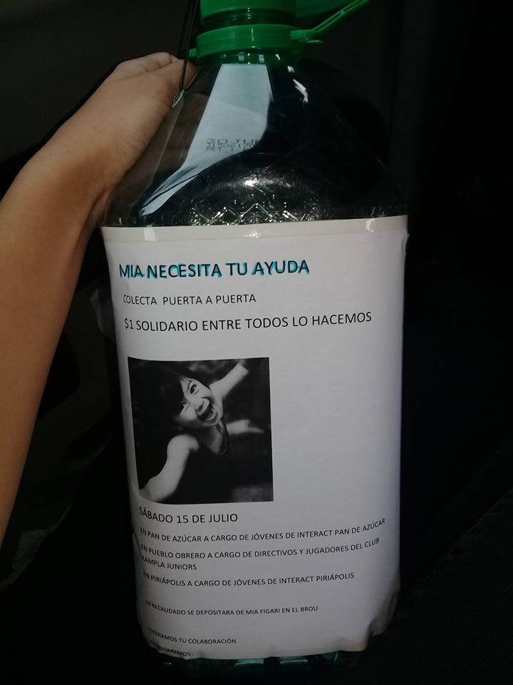 InteractPiria's tweet photo. Este sábado 15, realizamos una colecta de dinero por nuestra ciudad, para ayudar a Mia. 
Agradecemos a todas las personas que ayudaron! https://t.co/hPtL1Njy9q