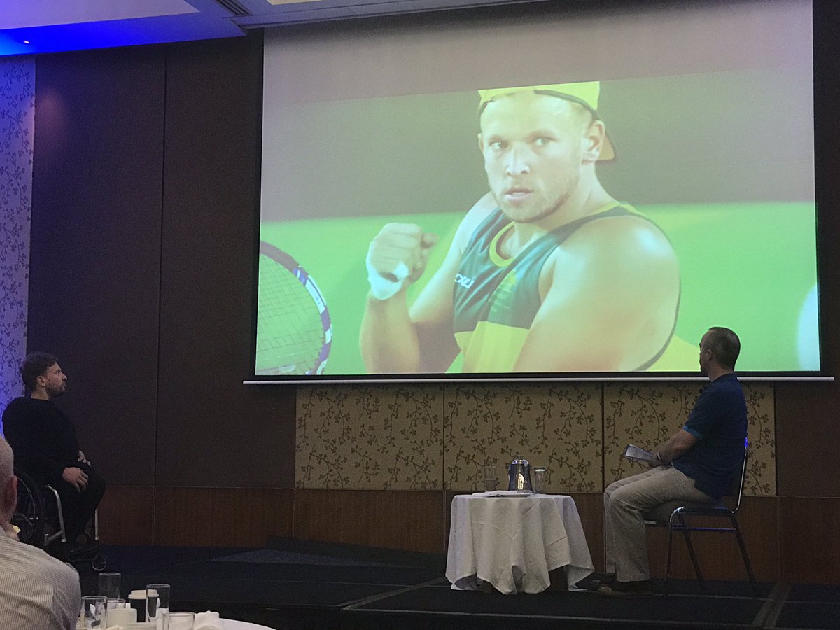 JoeSalerno7's tweet photo. Thank you @DylanAlcott for supporting #Cairns and FNQ Hospital Foundation.  #inspirational #motivational #ANZCommunity https://t.co/QhuZbErqRe