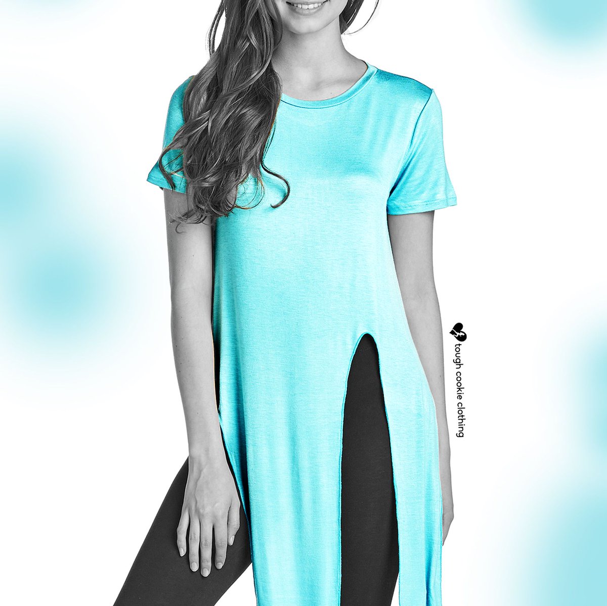 T_C_ClothingCom's tweet photo. WOMEN'S SILKY TIE &amp; SPLIT TAIL ROUND NECK
#toughcookie #loungewear #comfytops #activewear #yogaclothes #fronttietop https://t.co/EYXNawvz1A