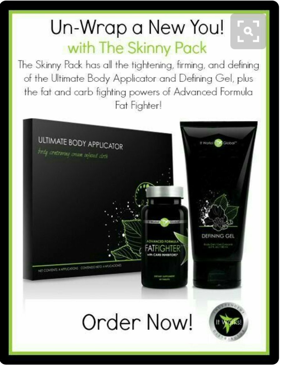 erica_laine13's tweet photo. You know you want to grab the deal you can get on this amazing skinny pack!!
#itworks #skinnypack #fabwraps #defininggel #fatfighters https://t.co/mFxeRpx4E9
