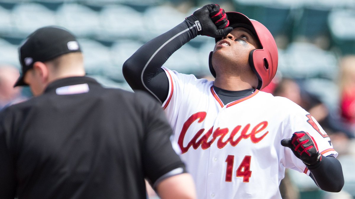 AltoonaCurve's tweet photo. #EDWINNING 💣
Edwin Espinal crushes a two-run homer to left field
He stretches the Curve lead to 5-2 in the 3rd https://t.co/4LwSmHeI9q