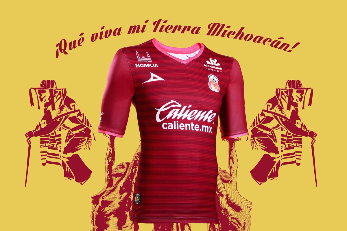 El nuevo uniforme de Gabriel Achilier con el Morelia