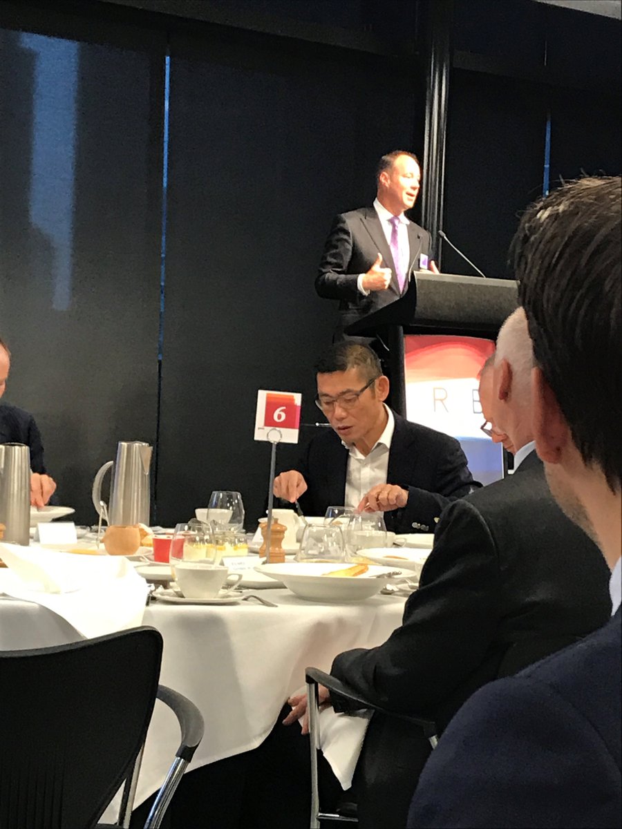 dianne_dsmith's tweet photo. Excellent presentation highlighting #artofdifference by @richardgoyder @RWB breakfast this morning @PwC Innovation hub. tks @vicchamber https://t.co/H99GQNXBaJ