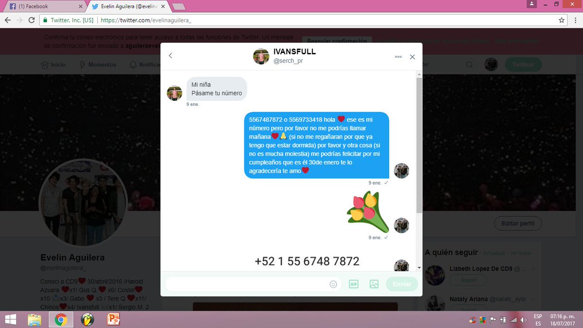 evelinaguilera_'s tweet photo. #Ivansfull500K @serch_pr nunca me marcaste😭 pero siempre te estare apoyando en las buenas y en las malas https://t.co/59jzJO61eC