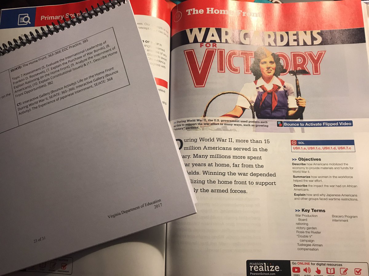 AndrewsShellyVA's tweet photo. Digging into evaluation of instructional materials for the VDOE 😎 #USH2 https://t.co/lrpolObvSC