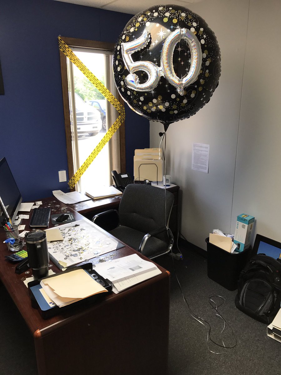 J_Howell221's tweet photo. This is what I came in to at work today! I am so blessed to be able to work with such a wonderful team!  Thanks to everyone @PRG_Recruiters1 https://t.co/hJm6C52jrD
