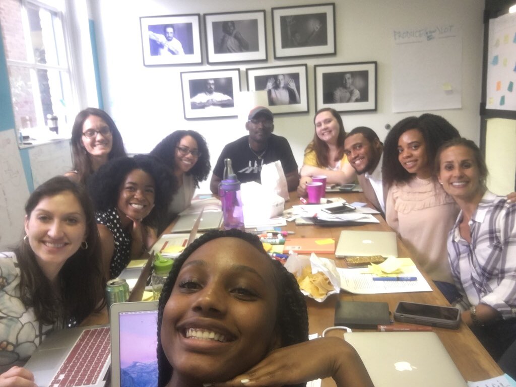 andrefeigler's tweet photo. Still fired up from team time last week. Proud, lucky, thankful to get up and go to work for kids + teachers with y'all every day! https://t.co/y5FRvBRxk0