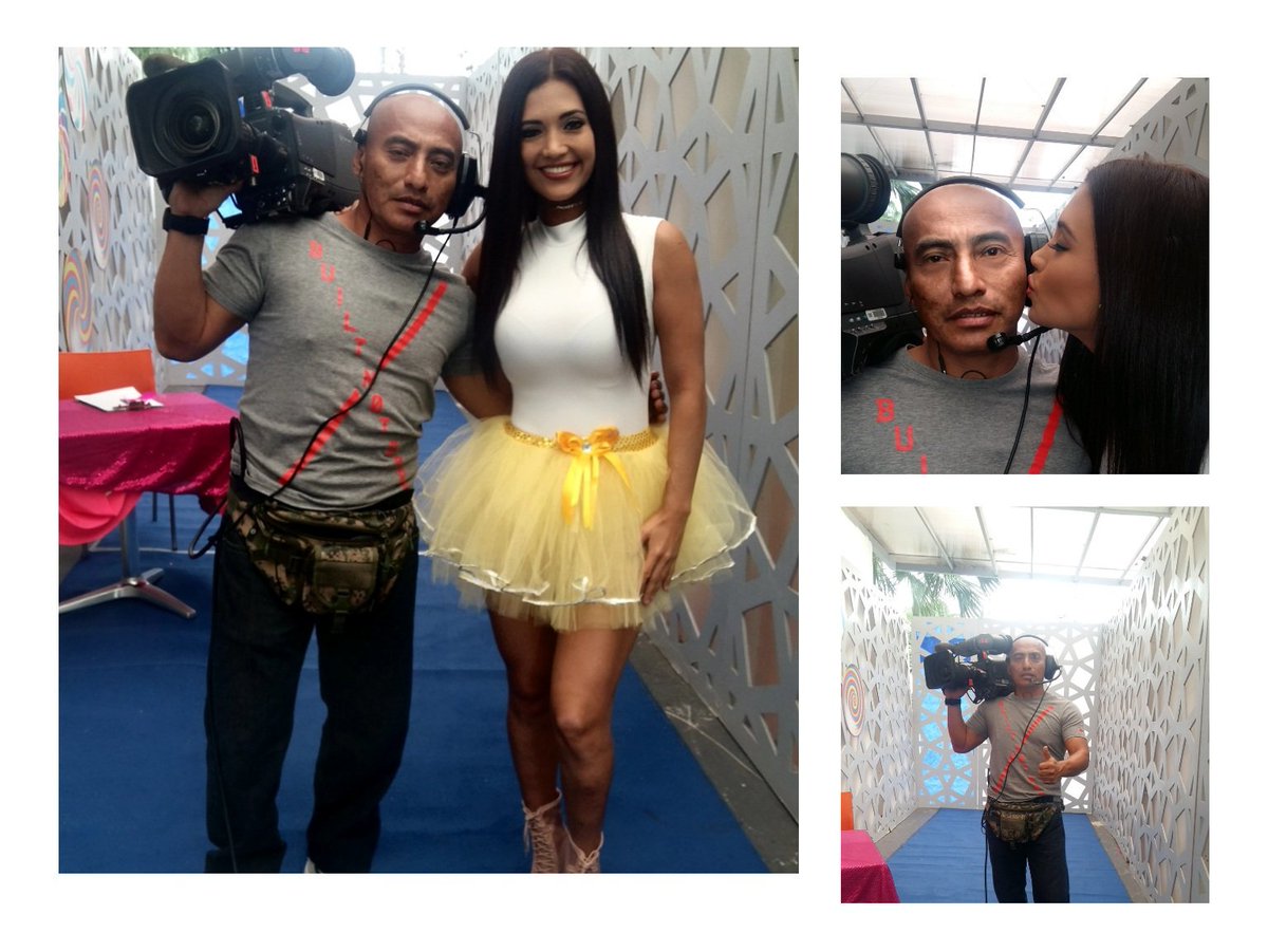 WachoQuimiTC's tweet photo. Trabajando con alejandra  de calle7🎥✌✌ https://t.co/kq6XeRFFNk