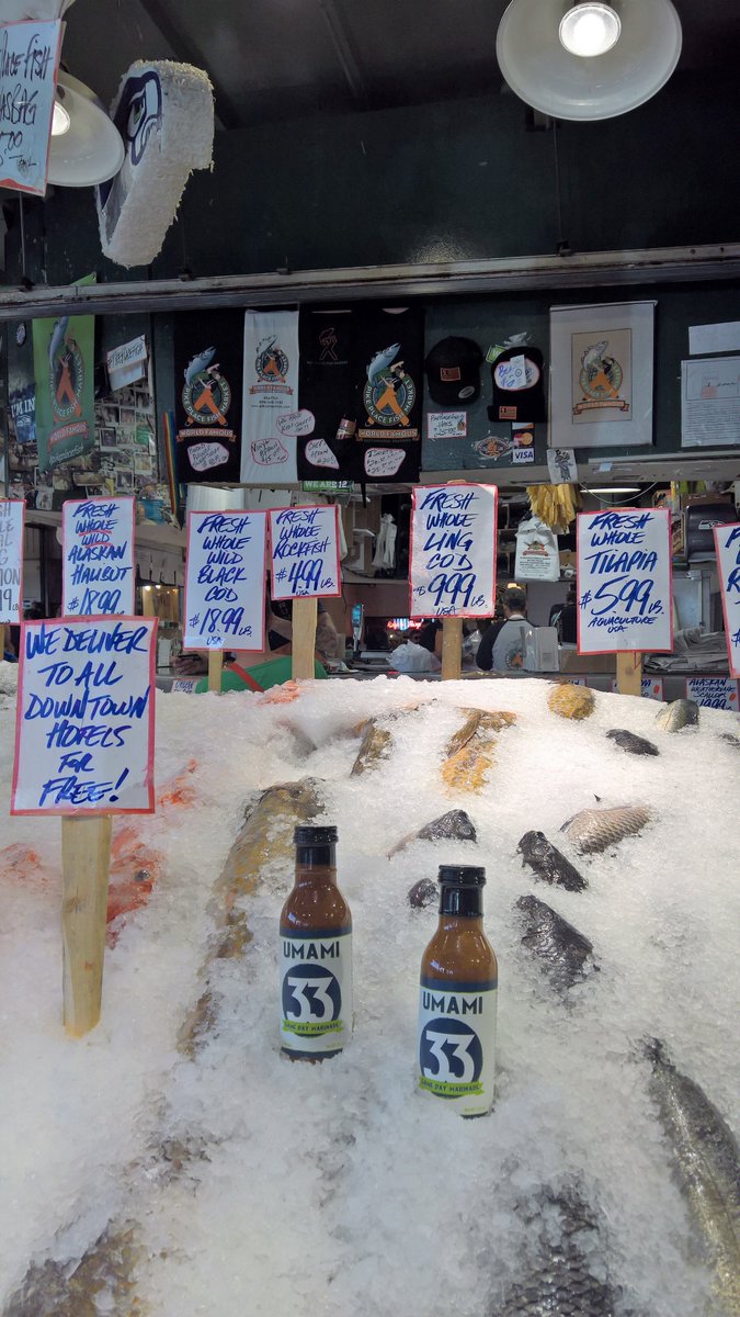 Umami 33 (@umami33) on Twitter photo Restocking Umami 33 & Umami 33 Game Day Marinade at the fabulous Pike Place Fish Market today! <a href="/pikeplacefish/">Pike Place Fish</a> #umami33 #grilling Restocking Umami 33 & Umami 33 Game Day Marinade at the fabulous Pike Place Fish Market today! <a href="/pikeplacefish/">Pike Place Fish</a> #umami33 #grilling