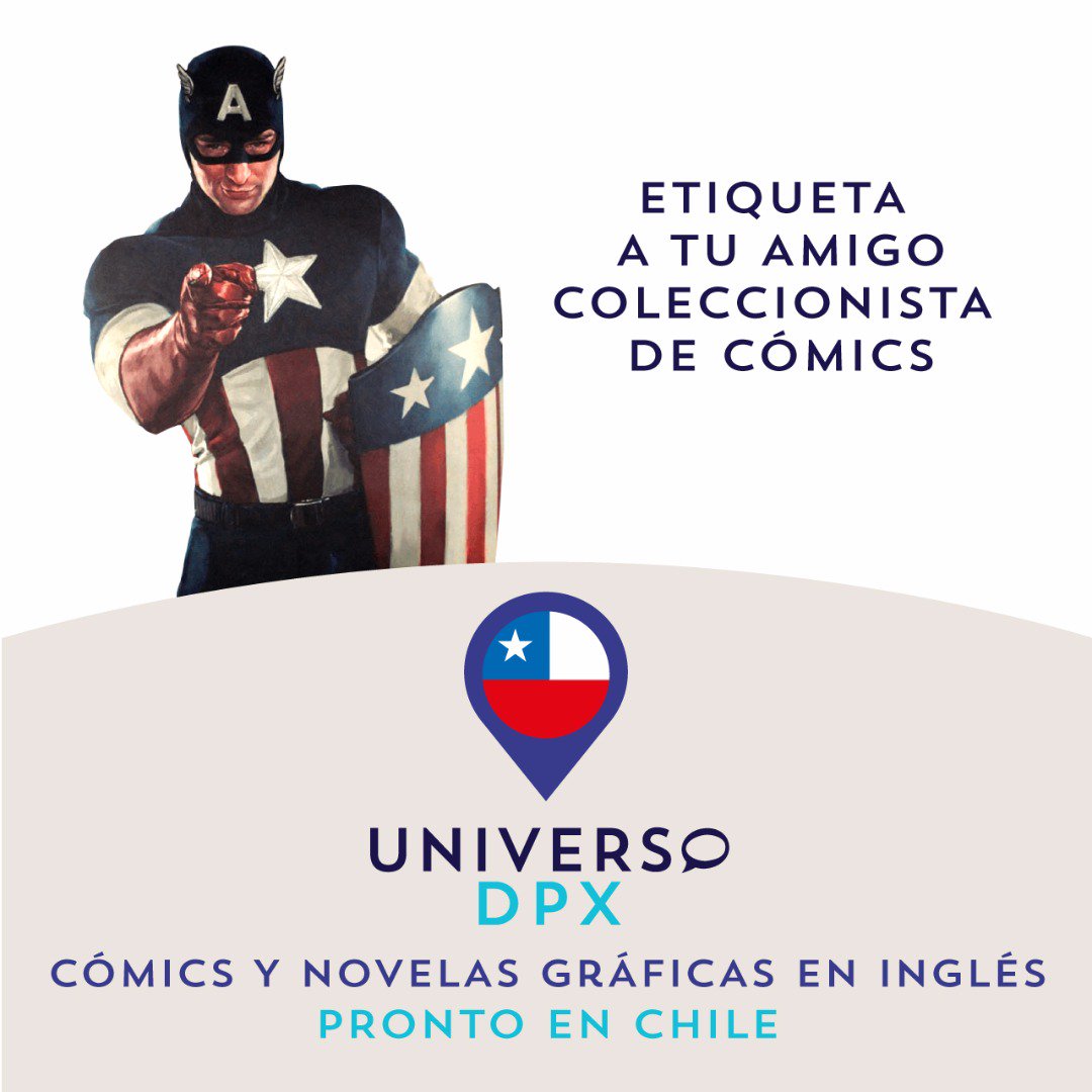 dpxcomics's tweet photo. A pocos días de abrir nuestra sucursal Online en Santiago de Chile, @UniversoDPX https://t.co/bPycrF2USL